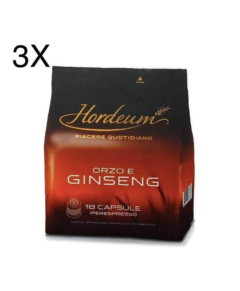 Illy - Hordeum - Barley and Ginseng - 18 Capsule Caffe'