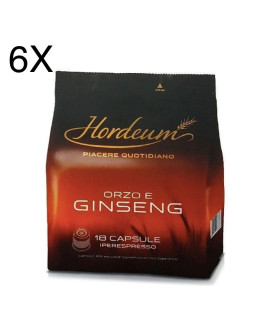 (3 PACKS) Illy - Hordeum - Barley and Ginseng - 54 Capsule Caffe'