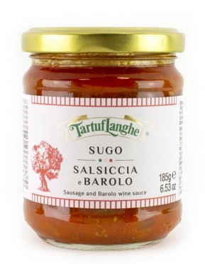 TartufLanghe - Sugo alla Salsiccia e Vino Barolo - 185g