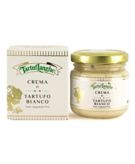 Vendita online Tartuflanghe Crema di tartufo bianco d'alba, crema di tartufo bianco tartuflanghe, crema di tartufo 90g.