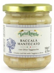 TartufLanghe - Baccalà mantecato con olive taggiasche - 190g