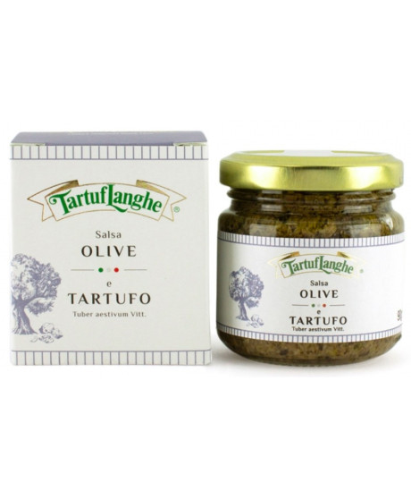 TartufLanghe - Salsa di Olive e Tartufo - 90g