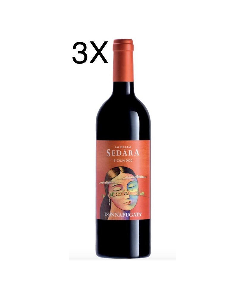 (3 BOTTIGLIE) Donnafugata - Sedara 2021 - Rosso - SICILIA DOC - 75cl