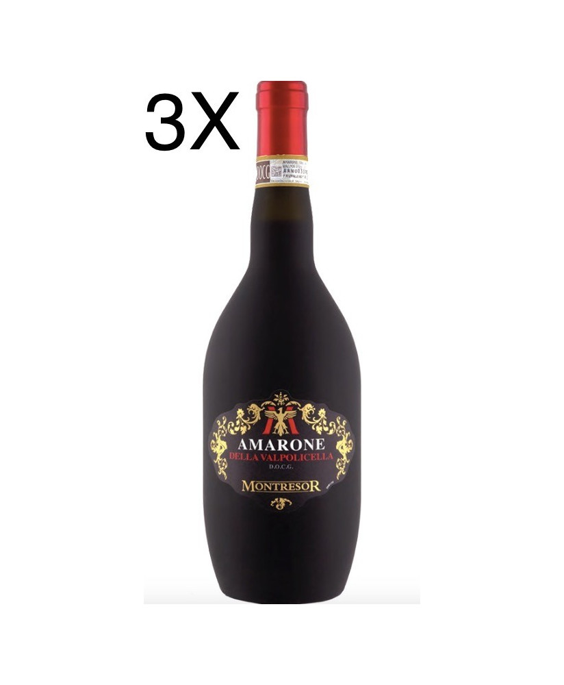 (3 BOTTIGLIE) Montresor - Amarone della Valpolicella 2015 - DOCG - 75cl