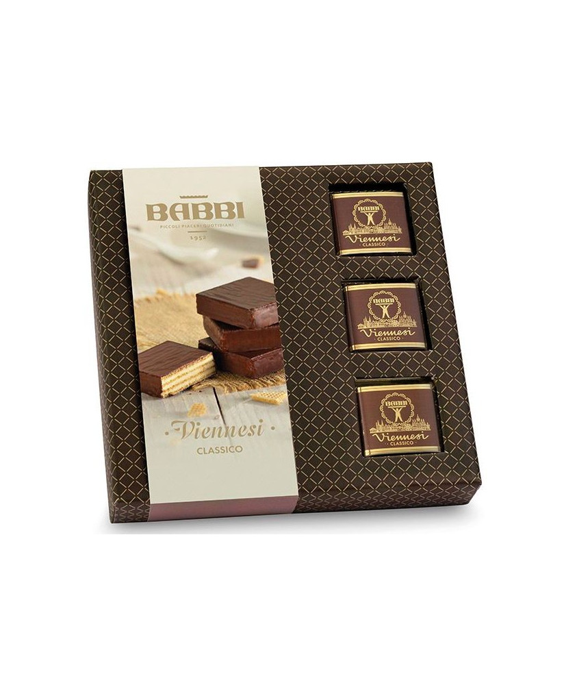 Online Sale Delicious wafer covered with dark chocolate Vulpitta Corso 101