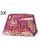 (3 PANETTONI X 900g) Le Tre Marie -  White Ruby