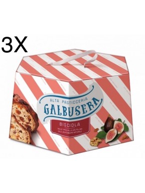 (3 Pack x 800g) Galbusera - Bisciola