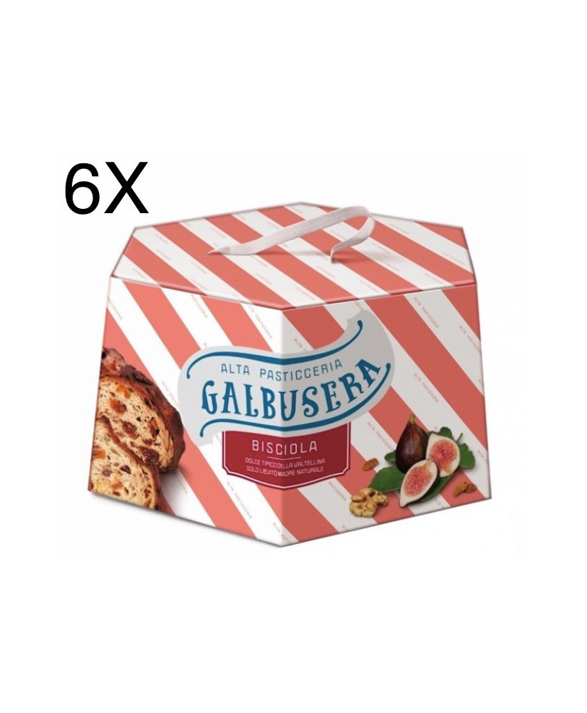 Online sales Bisciola from Valtellina, Italy, Galbusera for € 15.00, 800g. Typical Christmas cake of the Valtellina product with