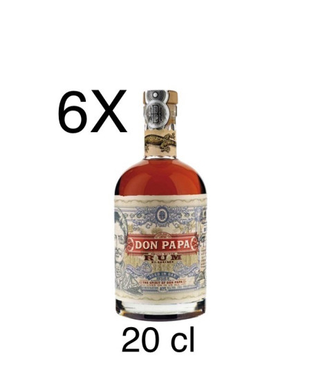 (6 BOTTIGLIE) Rum Don Papa - Mignon - 20cl 