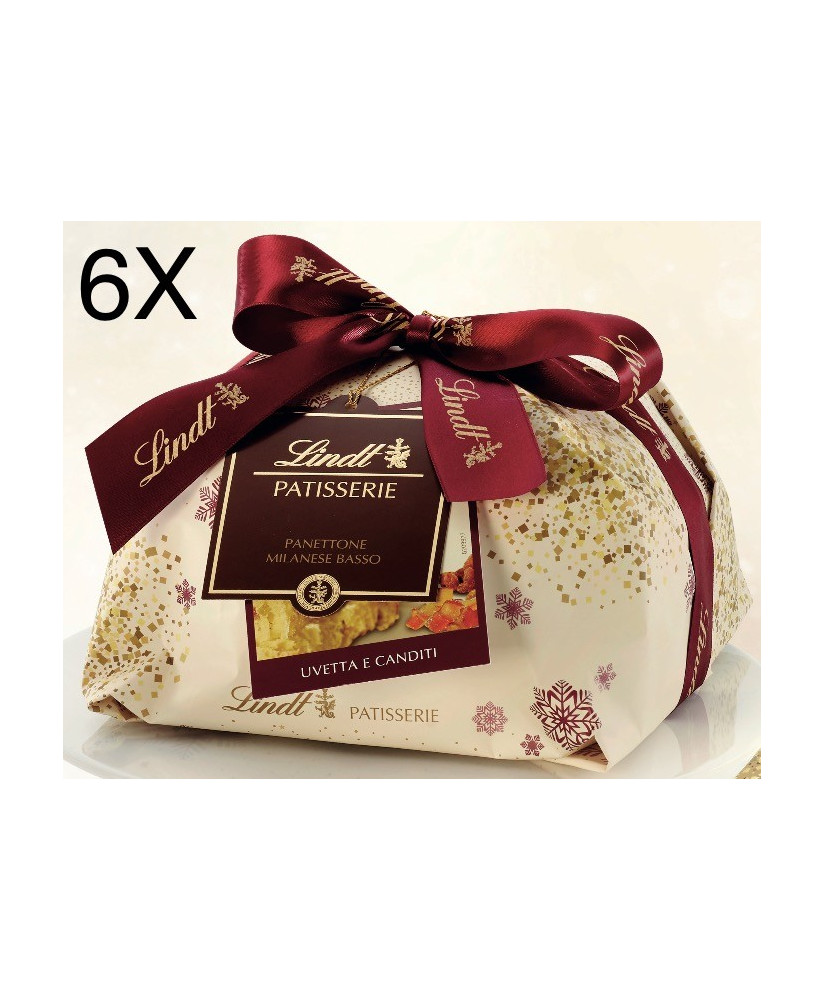 (6 PANETTONI X 1000g) Lindt - Panettone Milanese Basso