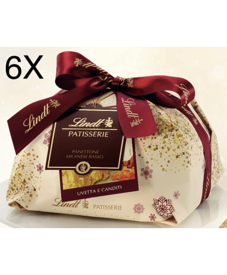 (6 PANETTONI X 1000g) Lindt - Panettone Milanese Basso