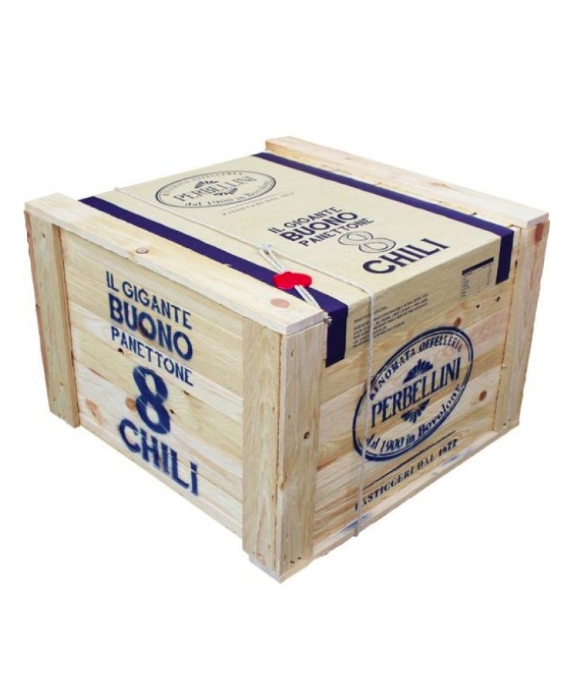 Perbellini - Panettone 8 Kg in cassa - 8000g