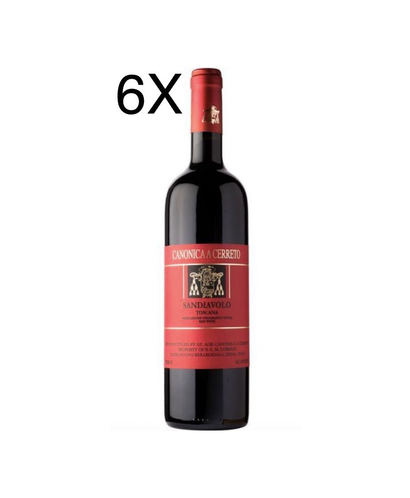 (3 BOTTLES) Canonica a Cerreto - Sandiavolo 2014 - Toscana IGT - 75cl