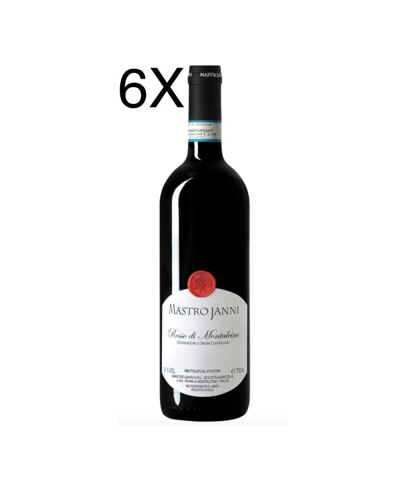 (3 BOTTLES) Mastrojanni - Rosso di Montalcino 2017 - DOC - 75cl