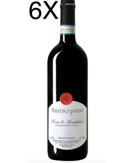 (6 BOTTLES) Mastrojanni - Rosso di Montalcino 2020 - DOC - 75cl