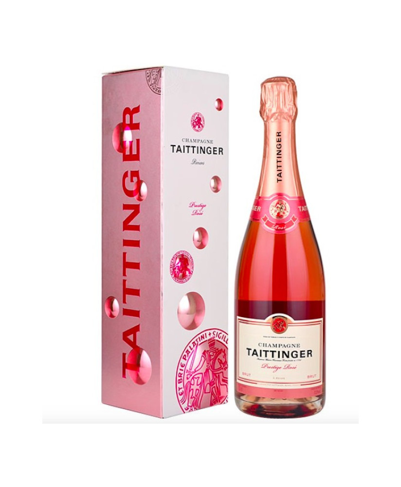 Vendita online Champagne Taittinger Brut Rosé Prestige. Shop on line champagne francese di qualità al miglior prezzo