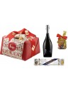 Special Bag - Panettone Craft "Filippi", Prosecco, Nougat and Lindt Chocolate