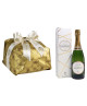 Special bag - Panettone Craft "Cova" and Champagne "Laurant Perrier"