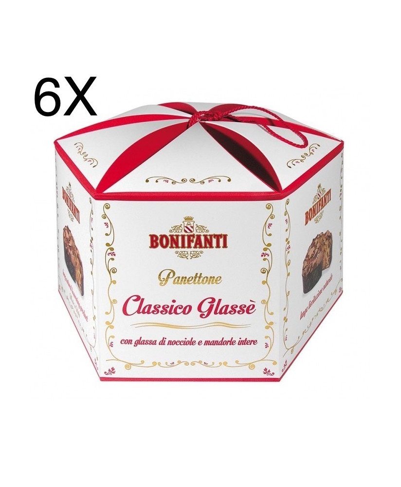 Vendita online Panettone Bonifanti Classico Glassato confezionato Corolla. Shop on-line bonifanti panettoni di qualità prezzo