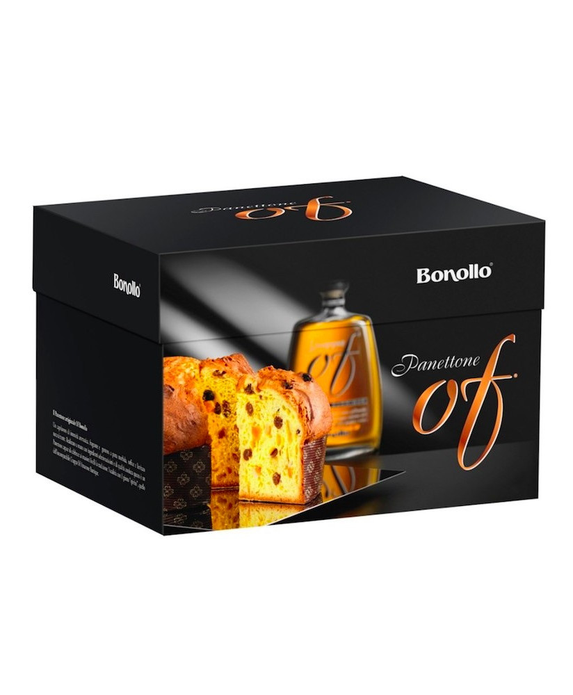 Vendita online Panettone Artigianale alla grappa Of Amarone Barrique. Prezzo Panettone Bonollo on-line, qualità veneta!