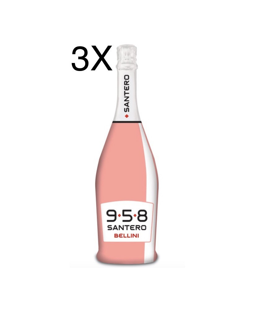 (3 BOTTLES) Santero - 958 Bellini - 75cl