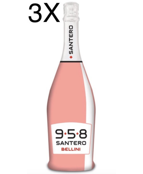 (3 BOTTLES) Santero - 958 Bellini - 75cl