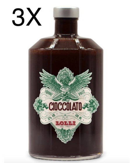 (3 BOTTLES) Lolli - Chocolate - 50cl