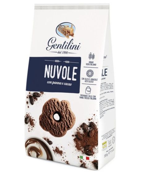 Gentilini - Nuvole con Panna e Cacao - 330g