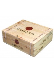 WOOD BOX 3 BOTTLES - Masseto - Masseto 2018 - 75cl