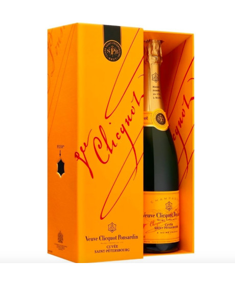 Veuve Clicquot - Cuvee Saint Petersbourg - Champagne AOC - Coffret - 75cl