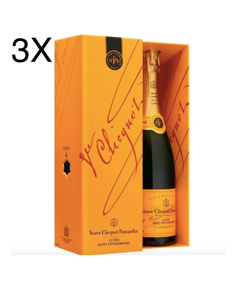 Veuve Clicquot - Cuvee Saint Petersbourg - Champagne AOC - Coffret - 75cl