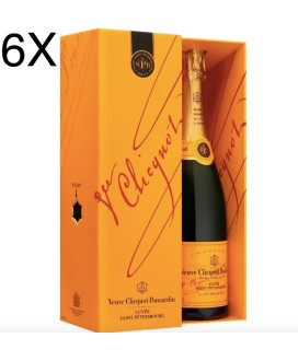 (3 BOTTIGLIE) Veuve Clicquot - Cuvee Saint Petersbourg - Champagne AOC - Astucciato - 75cl