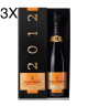 Veuve Clicquot - Vintage Brut 2012 - Champagne AOC - Coffret - 75cl