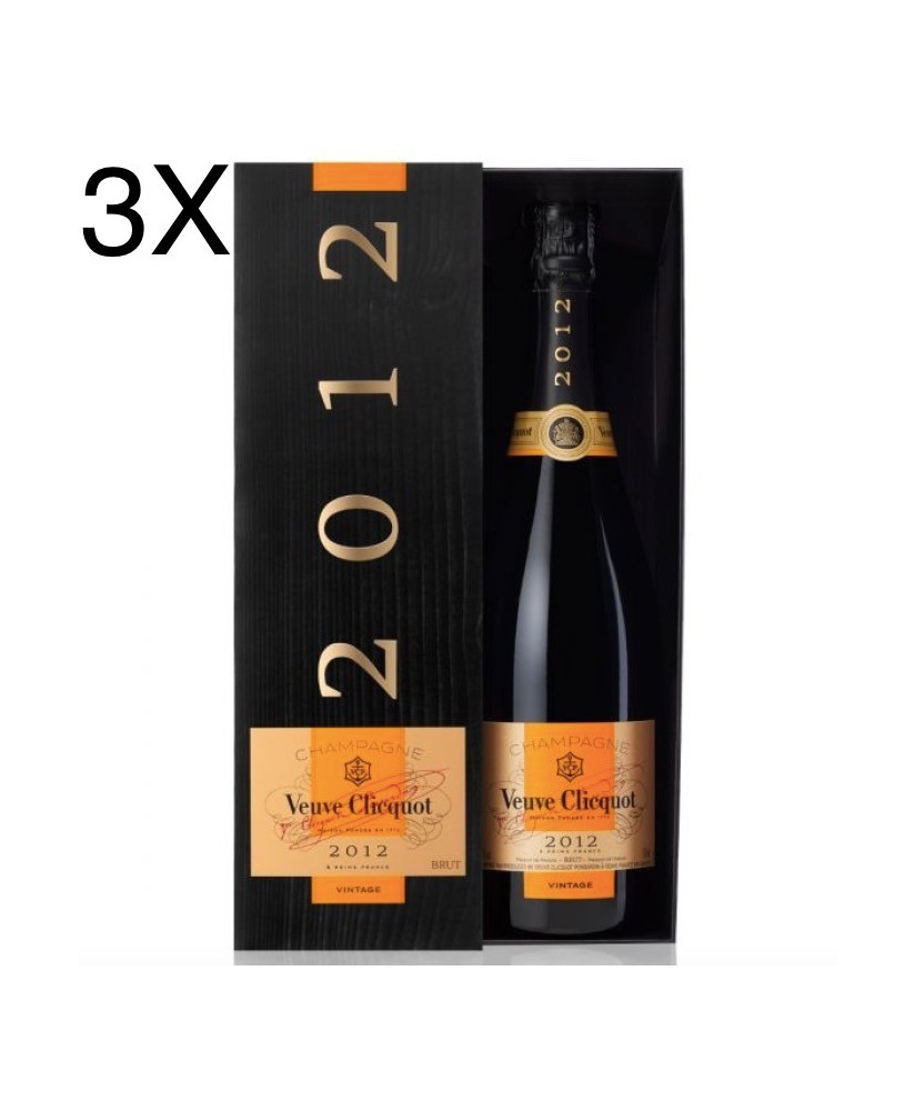 Veuve Clicquot - Vintage Brut 2012 - Champagne AOC - Coffret - 75cl