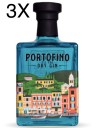 (3 BOTTLES) Portofino - Dry Gin - 50cl