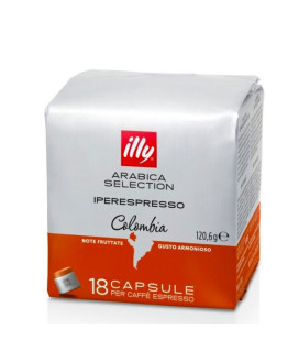 Vendita online capsule Illy Caffe' Monoarabica Colombia per macchina iperespresso. Confezione da 21 caffè espresso Etiopia. Shop
