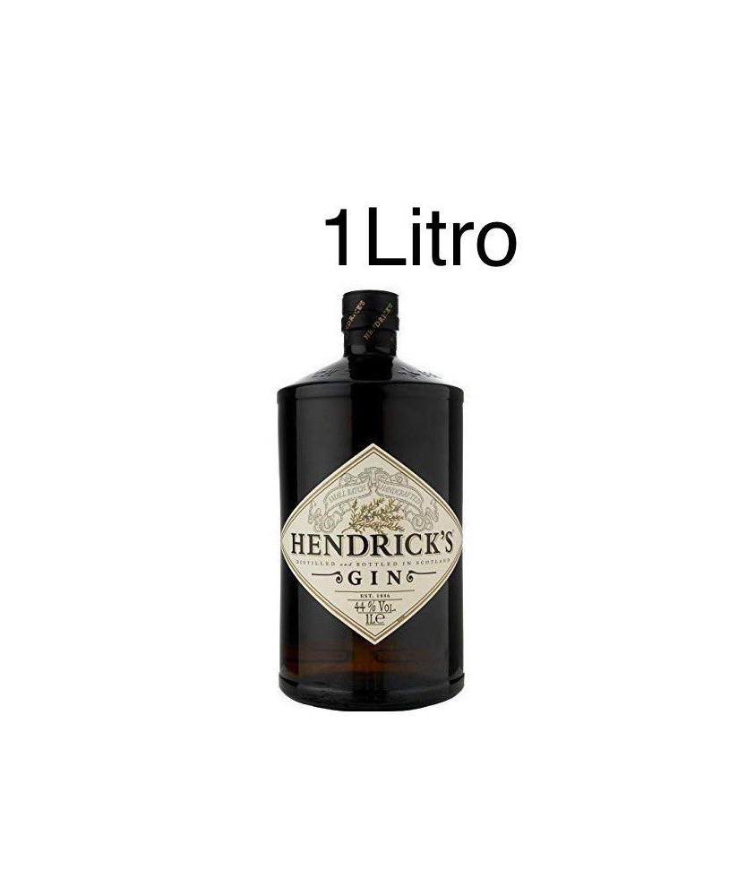 (3 BOTTIGLIE) William Grant & Sons - Gin Hendrick' s - 100cl - 1 Litro