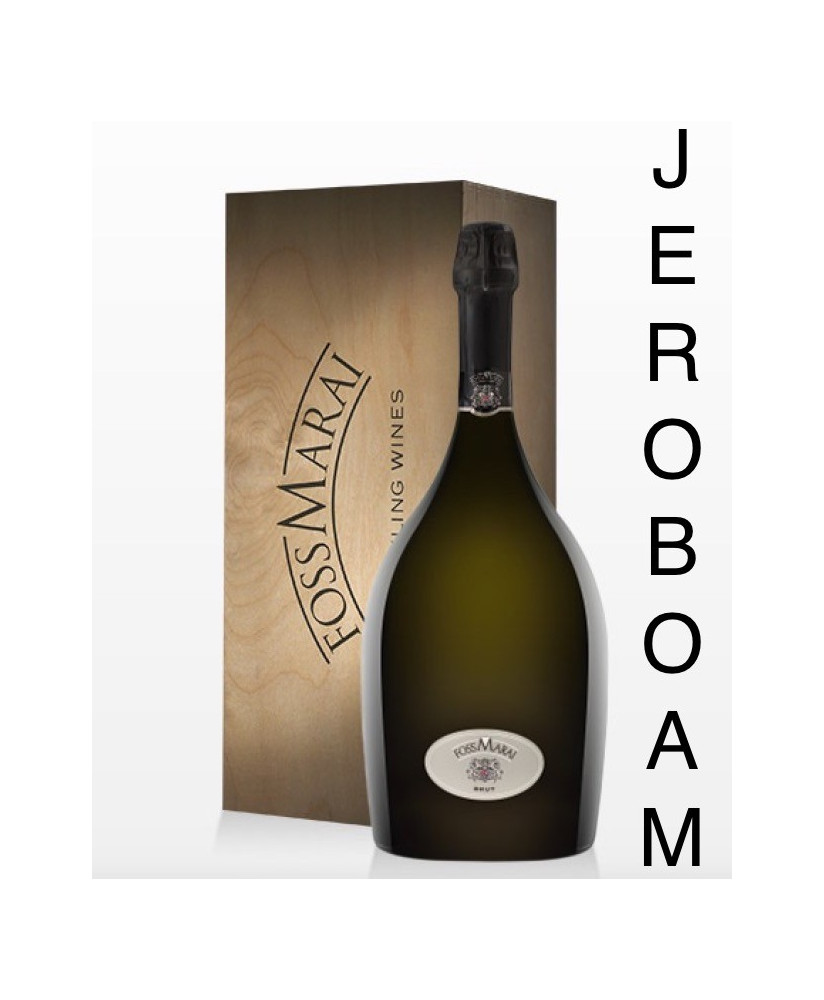 Foss Marai - Extra Dry - Strade di Guia 109 - DOCG - Jeroboam - WOOD GIFT BOX - 300cl