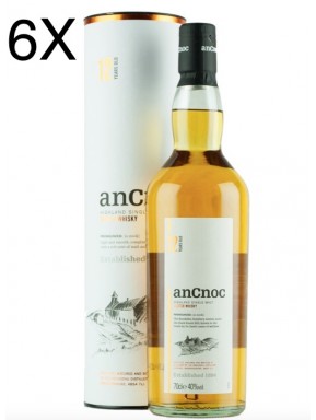 (3 BOTTLES) AnCnoc - Whisky Single Malt - 12 years old - 70 cl