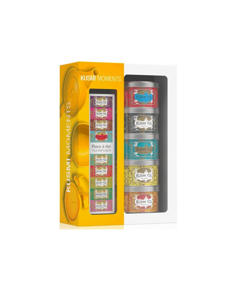 KUSMI TEA - ORIGINALS ASSORTMENT - WITH INFUSER 5 X 25G