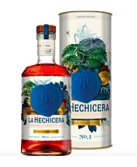 La Hechicera - Serie Limitata N. 1 - Experimental - Rum Colombiano - Astucciato - 70cl