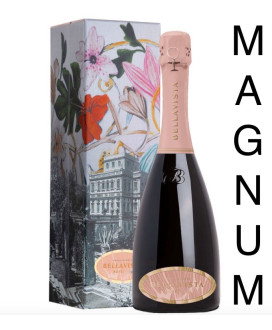 Bellavista Gran Cuvée Rosè Brut magnum Franciacorta shop online best price. Sparkling rose wine. Exclusive bottles