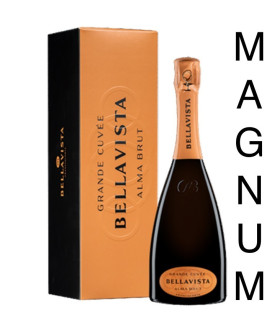 Bellavista - Alma Gran Cuvée Brut Magnum - NEW AIR ON WINE - Franciacorta - Astucciato - 150cl