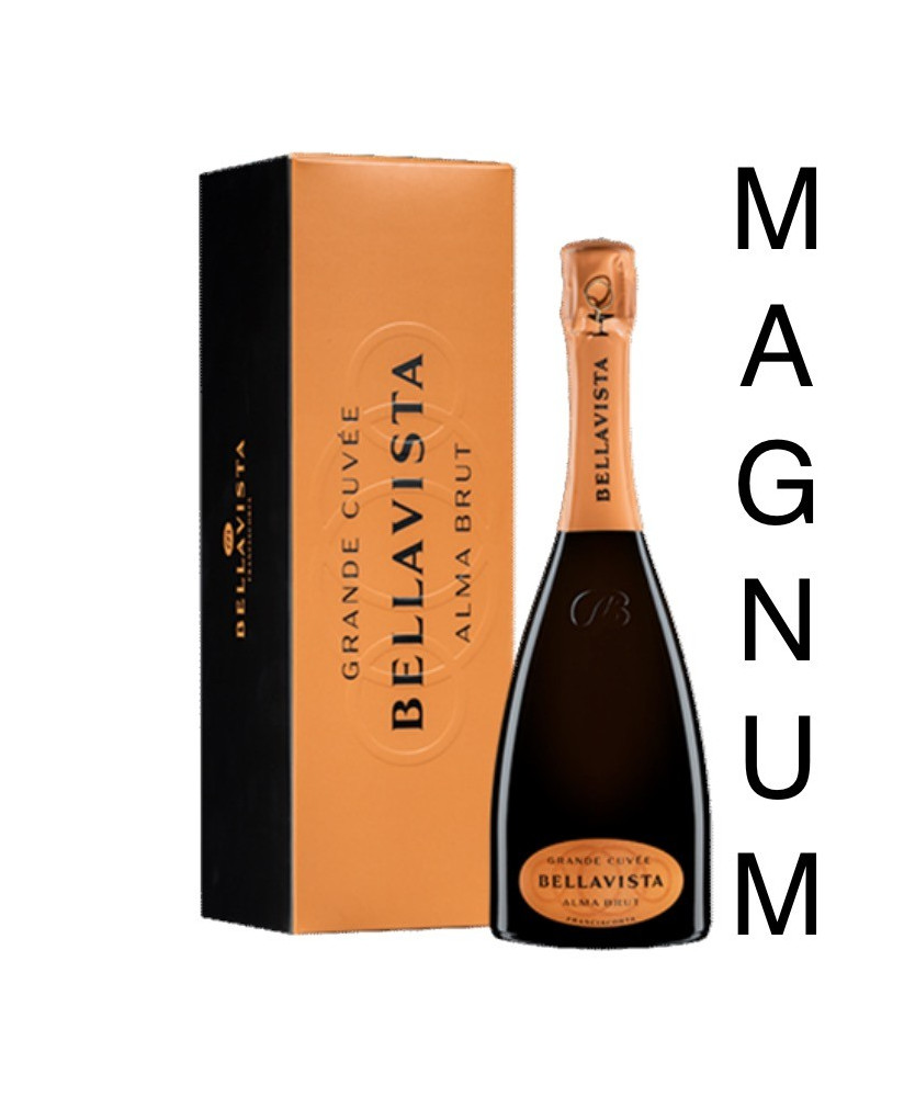 Bellavista - Alma Gran Cuvée Brut Magnum - NEW AIR ON WINE - Franciacorta - Astucciato - 150cl