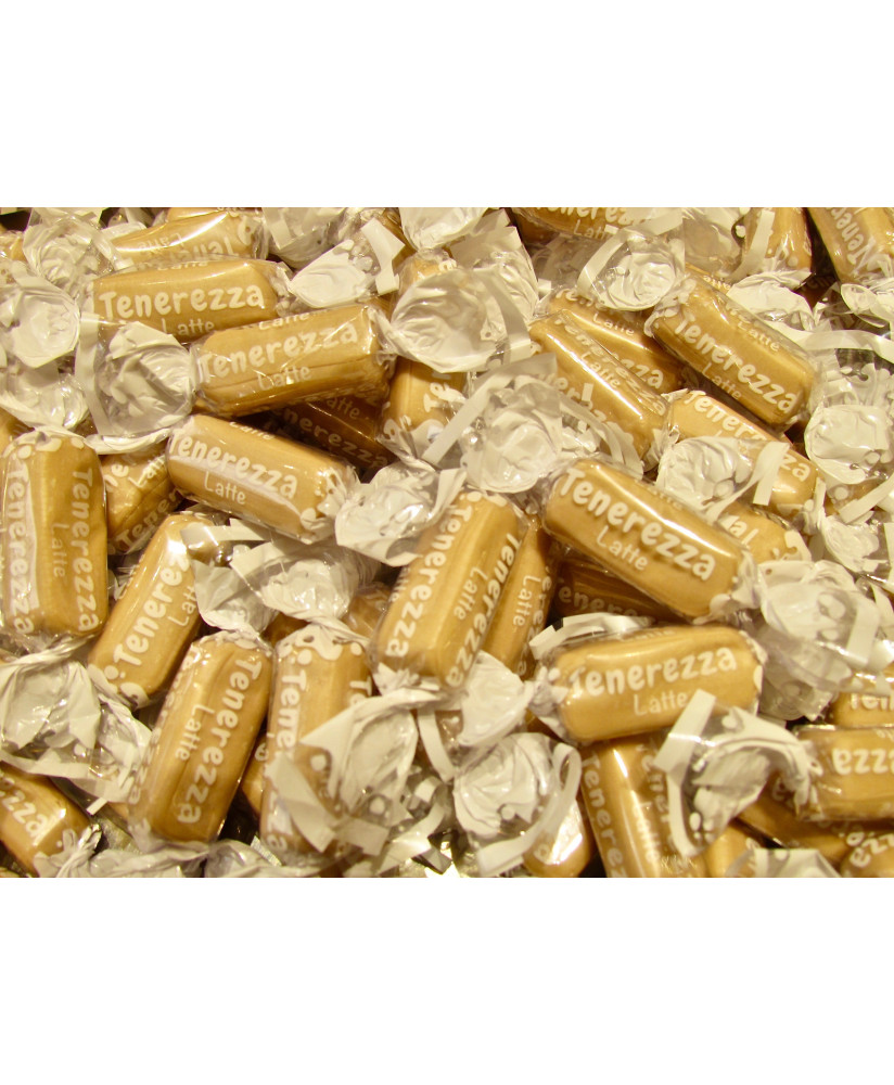 Vendita online caramelle Toffee Fida "La Tenerezza". Shop on line caramelle Mou al caramello e latte. Miglior prezzo BonBons al