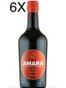 (6 BOTTIGLIE) Amara - Liquore Amaro di Arancia Rossa di Sicilia - 50cl