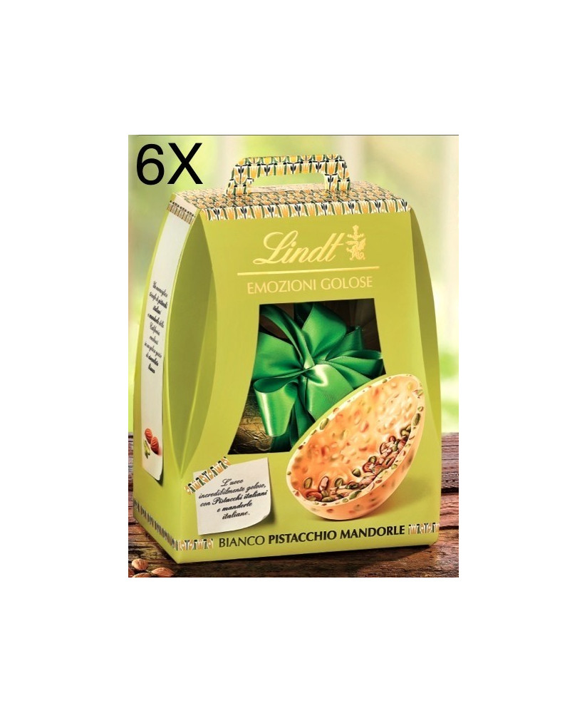 Online shop and price Easter news 2017 Lindt white chocolate egg with salted almonds and pistachios, discount 10% Extra