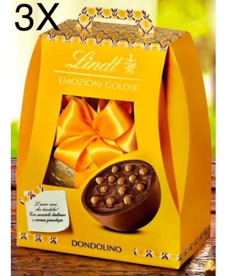 (3 Eggs X 700g) Lindt - Dondolino