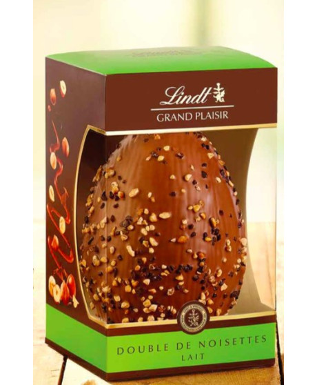 Lindt - Grand Plaisir - Milk and Hazelnuts - 300g NEW