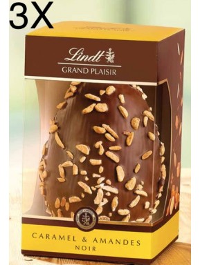 Lindt - Grand Plaisir - Dark Chocolate with Almonds and Caramel - 300g NEW